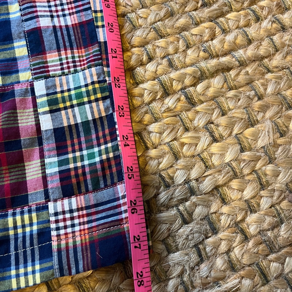 Brooks Brothers Clark Madras Pants, Size 36W x 27.5L - Picture 5 of 8